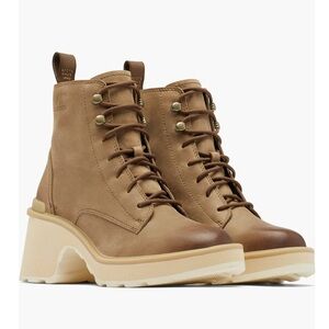 SOREL Women's Brown Lace-Up Boots